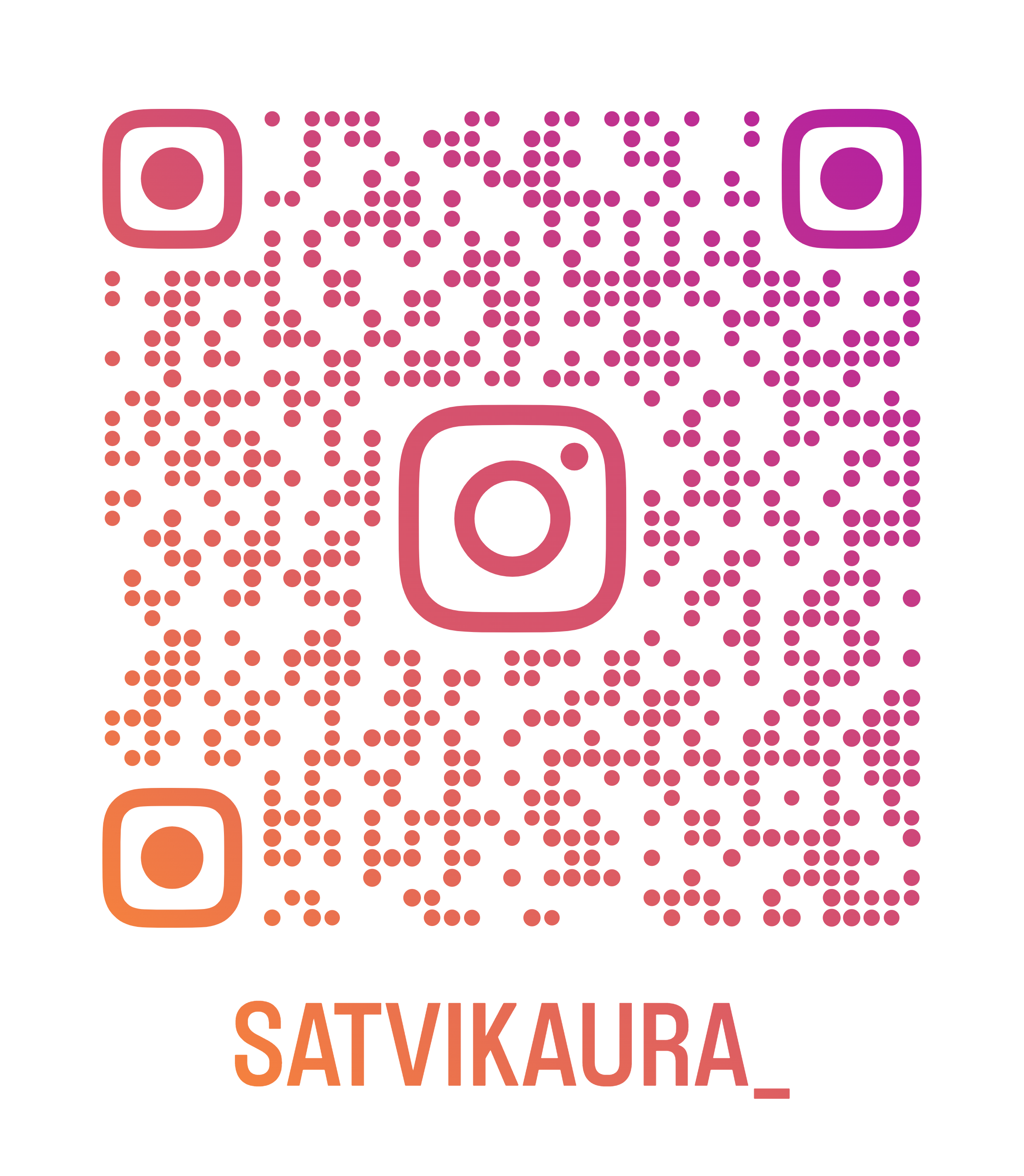 Follow SatvikAura on Instagram